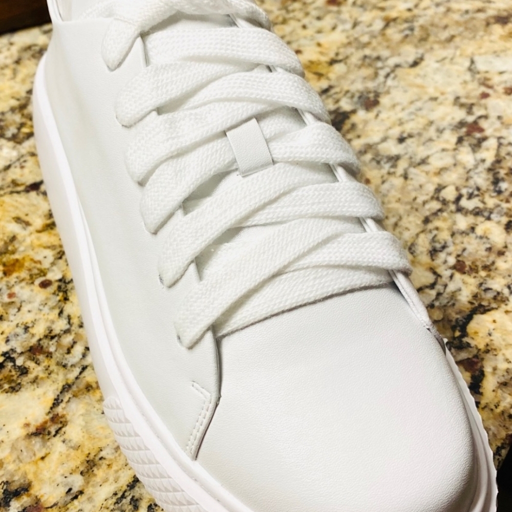 Jeffrey Campbell Platform White Sneakers